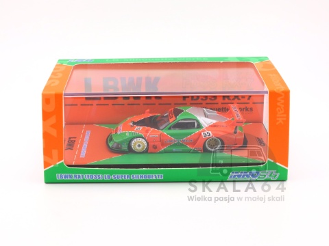 INNO64 Mazda LBWK RX7 RX-7 FD3S LB-Super Silhouette Green / Orange > INNO64